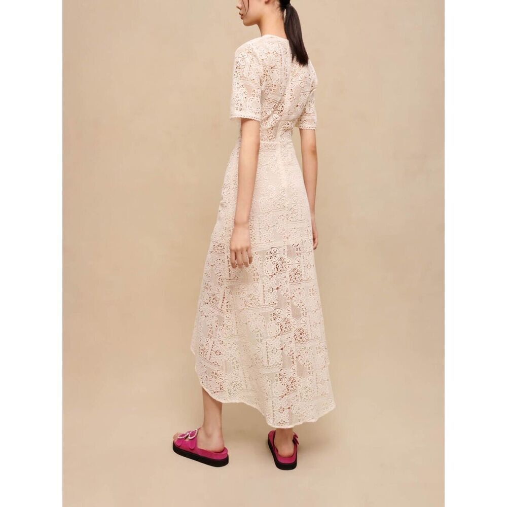 Maje Crochet Dress FR40 NEW NWT - Picture 4 of 13
